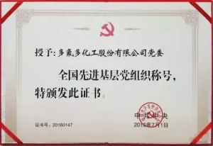 荣誉证书