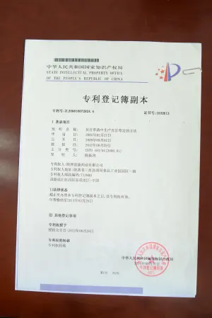 专利证书