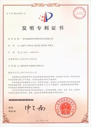 专利证书