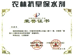 荣誉证书