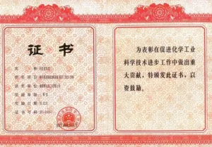 荣誉证书