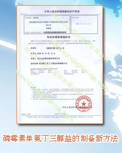 专利证书