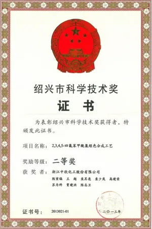 荣誉证书