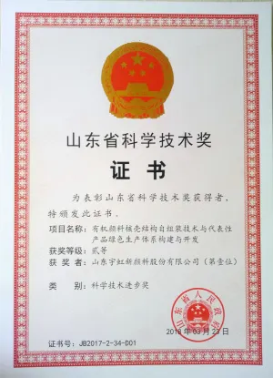荣誉证书